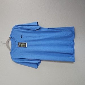 Nike Dri-fit Men's Tall Large Blue Shirt